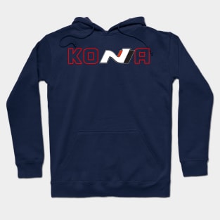 Kona N transparent (Bigger) red Hoodie